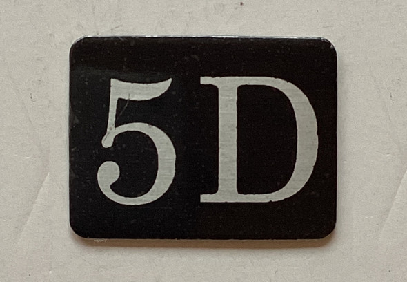 5D Floor Mailbox Number