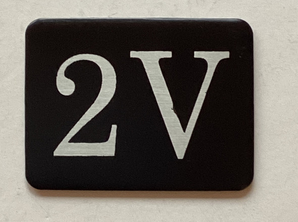 2V Floor Mailbox Number