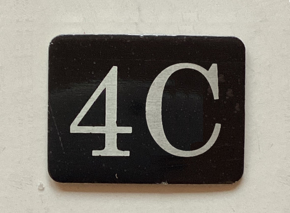 4C Floor Mailbox Number