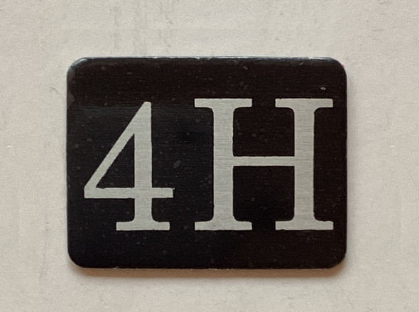 4H Floor Mailbox Number