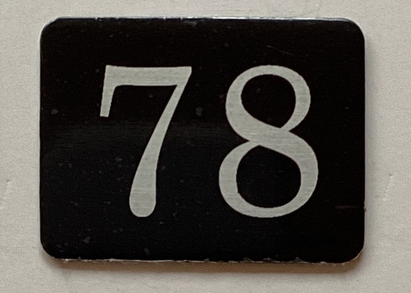 78th  Floor Mailbox Number