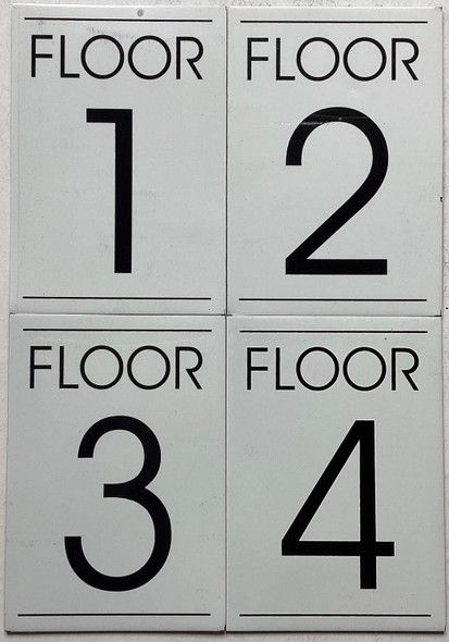 Floor number set Floor number set