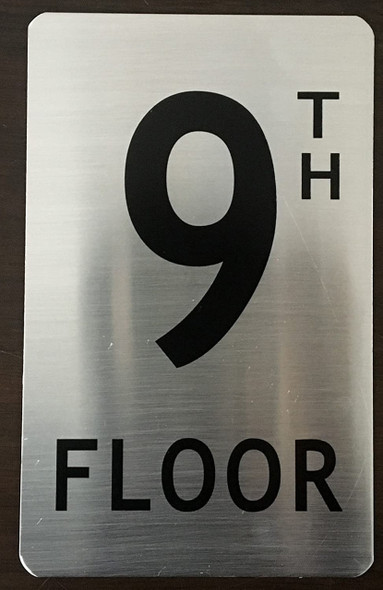 9TH Floor Sign 9TH Floor Sign