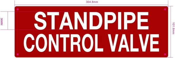 standpipe control valve Signage standpipe control valve Signage