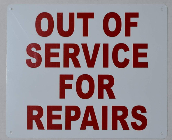 Out of Service for Repair