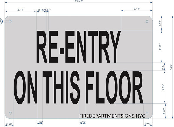 RE-Entry ON This Floor RE-Entry ON This Floor