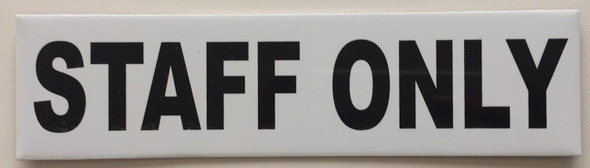 STAFF ONLY  White with Double sided tape STAFF ONLY  White with Double sided tape