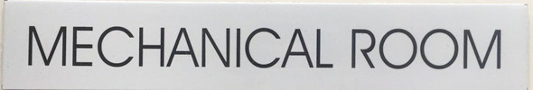 MECHANICAL ROOM SIGN