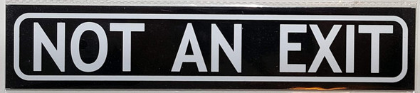 NOT an EXIT NOT an EXIT