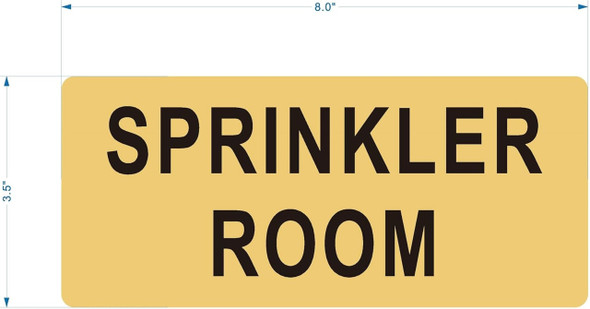 SPRINKLER ROOM SPRINKLER ROOM