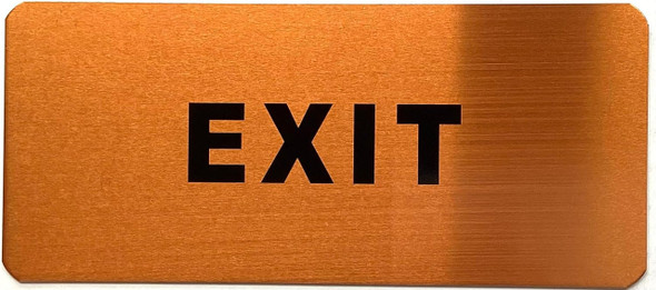 EXIT SIGN EXIT SIGN
