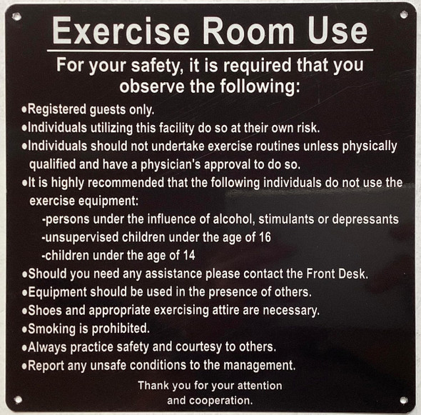 Exercise Room RULES /Fitness Center Rules  GYM RULE Exercise Room RULES /Fitness Center Rules  GYM RULE