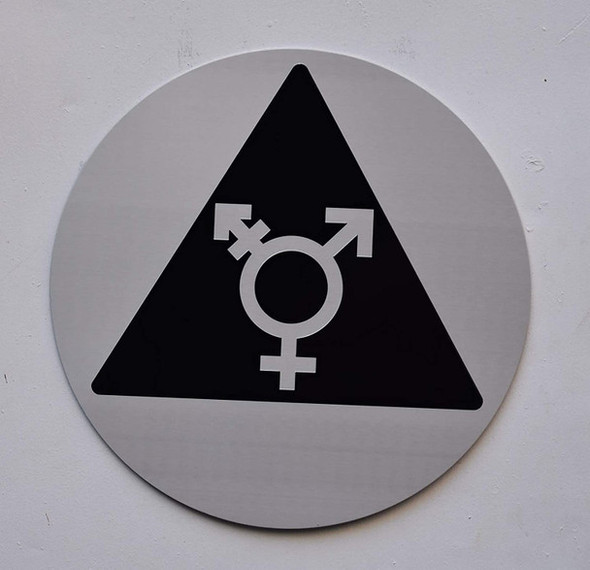 HOTEL GENDER NEUTRAL RESTROOM SYMBOL TACTILE SIGN HOTEL GENDER NEUTRAL RESTROOM SYMBOL TACTILE SIGN