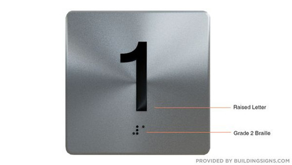 HOTEL ELEVATOR JAMB- 1 SIGN HOTEL ELEVATOR JAMB- 1 SIGN