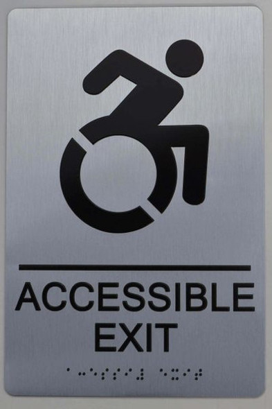 HOTEL ACCESSIBLE EXIT SIGN HOTEL ACCESSIBLE EXIT SIGN