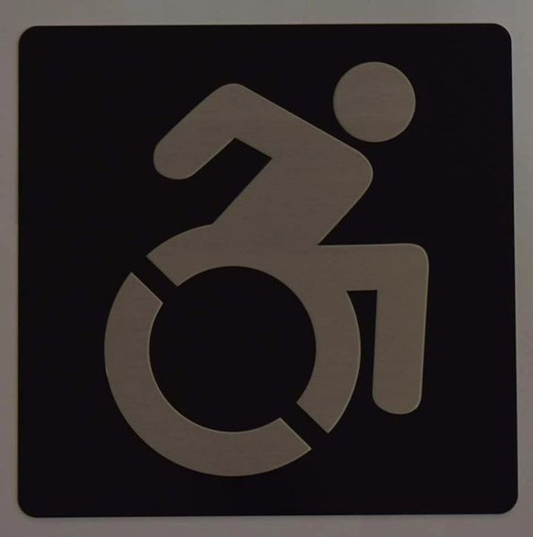 ADA ACCESSIBLE SYMBOL SIGN