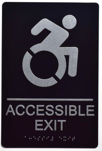 HOTEL ACCESSIBLE EXIT SIGN HOTEL ACCESSIBLE EXIT SIGN