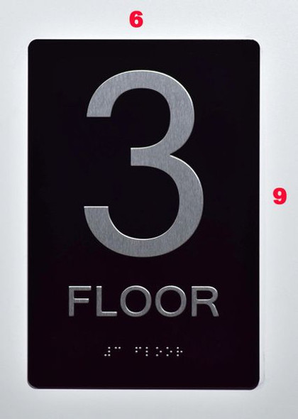 HOTEL 3RD FLOOR SIGN