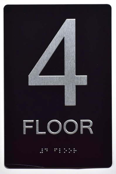 ADA 4TH FLOOR SIGN