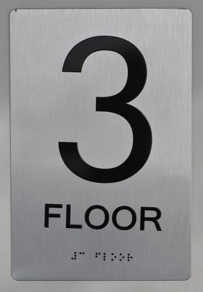 HOTEL 3RD FLOOR SIGN