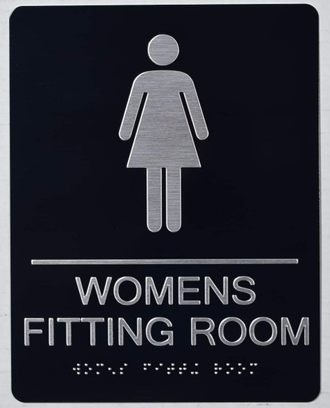 ADA WOMEN'S FITTING ROOM SIGN ADA WOMEN'S FITTING ROOM SIGN