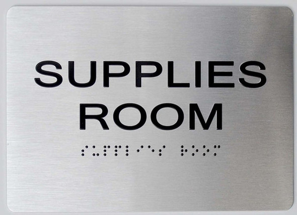 HOTEL SUPPLIES ROOM SIGN