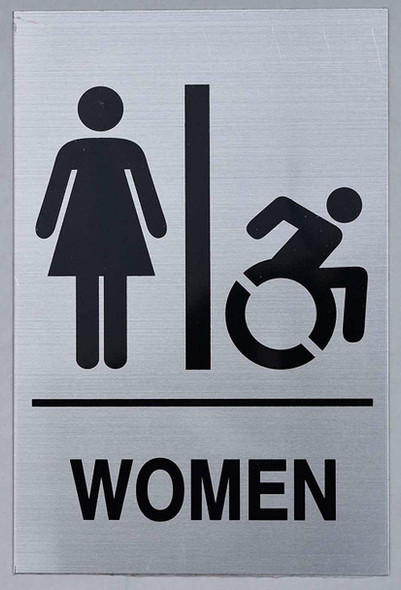 HOTEL NYC WOMEN ACCESSIBLE RESTROOM SIGN HOTEL NYC WOMEN ACCESSIBLE RESTROOM SIGN