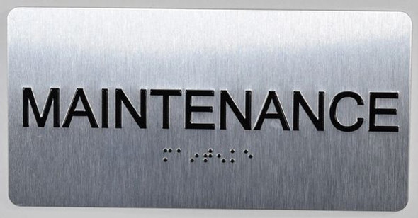 HOTEL MAINTENANCE ROOM SIGN