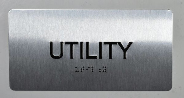 ADA UTILITY SIGN