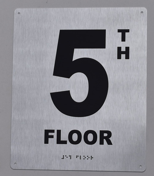 HOTEL 5TH FLOOR SIGN