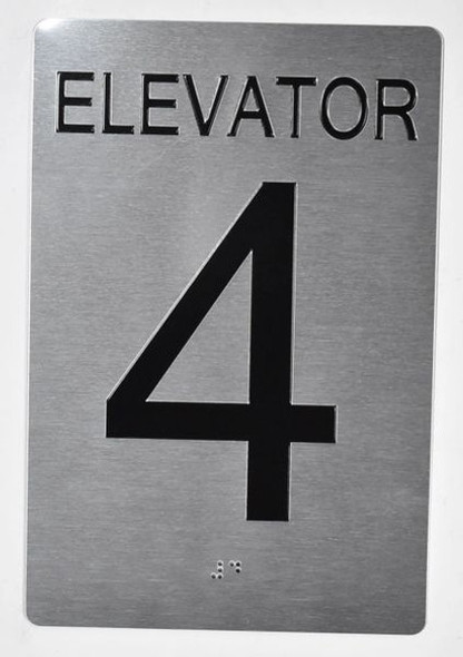 ADA ELEVATOR 4 SIGN