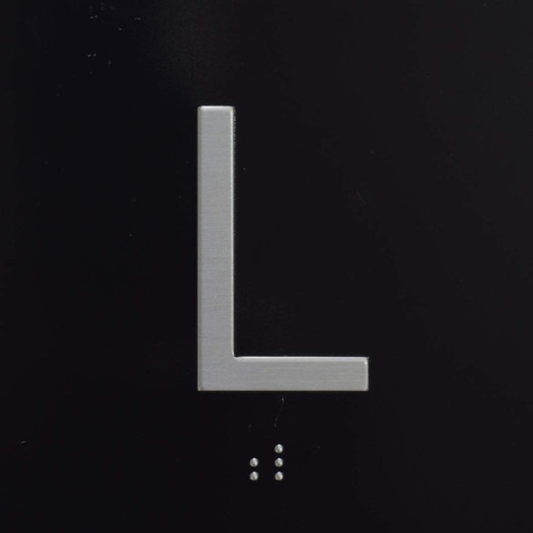 HOTEL L ELEVATOR JAMB PLATE SIGN HOTEL L ELEVATOR JAMB PLATE SIGN