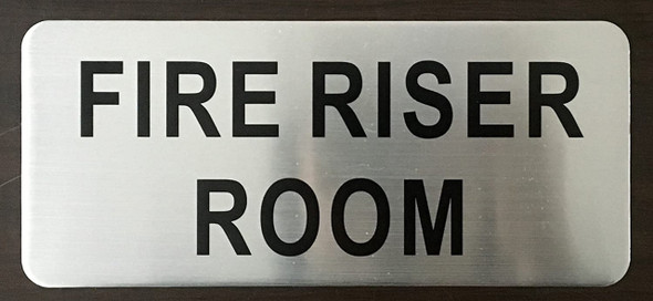 FIRE RISER ROOM SIGN FIRE RISER ROOM SIGN