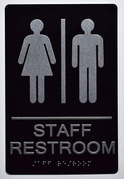 ADA STAFF RESTROOM SIGN ADA STAFF RESTROOM SIGN