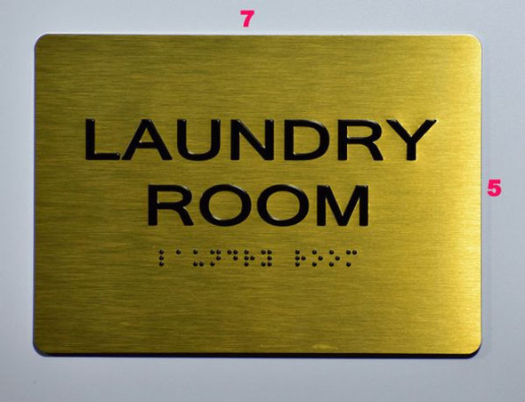 HOTEL LAUNDRY ROOM SIGN