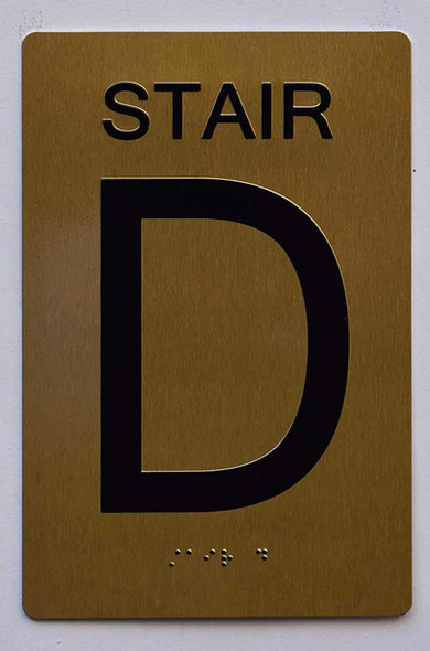 ADA STAIR D SIGN