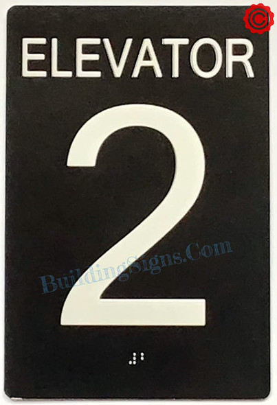 ADA ELEVATOR 2 SIGN