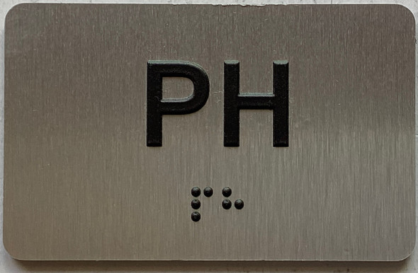ADA APARTMENT NUMBER PH SIGN