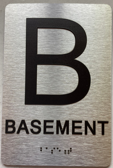 ADA FLOOR B BASEMENT SIGN ADA FLOOR B BASEMENT SIGN