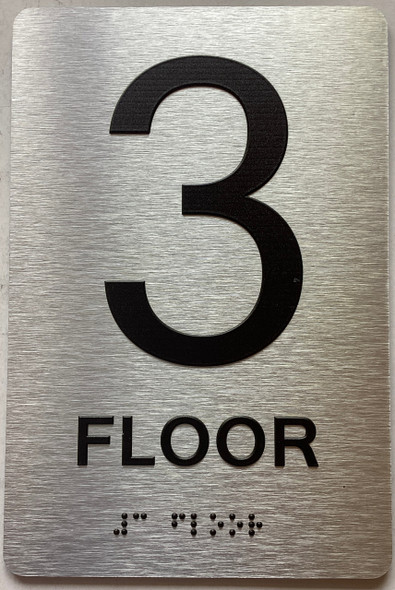 ADA 3 FLOOR SIGN ADA 3 FLOOR SIGN
