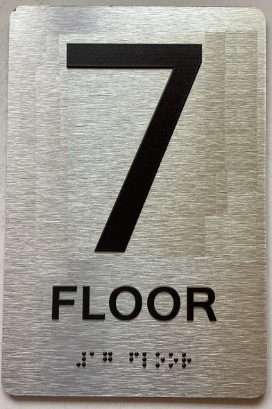 ADA 7 FLOOR SIGN