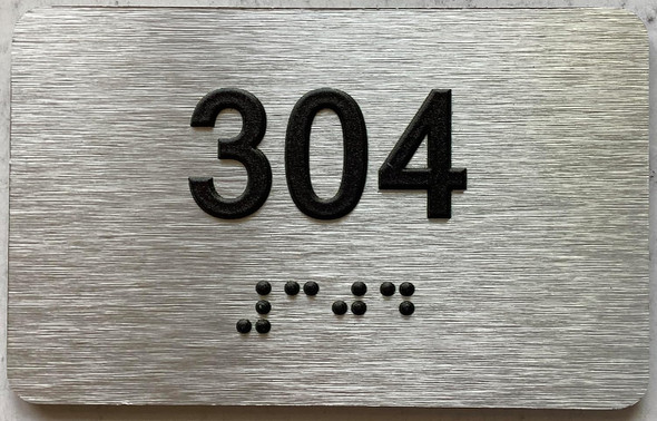 HOTEL APARTMENT NUMBER - UNIT NUMBER SIGN