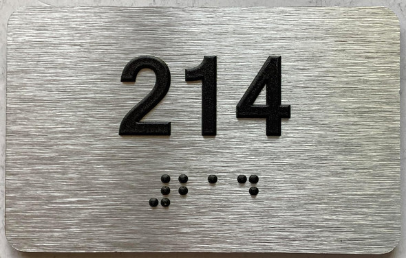 HOTEL APARTMENT NUMBER - UNIT NUMBER SIGN
