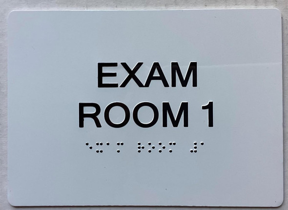 HOTEL EXAM ROOM NO 1 SIGN
