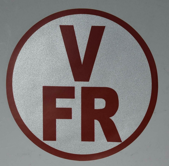 V-FR Floor Truss Circular   Sign V-FR Floor Truss Circular   Sign