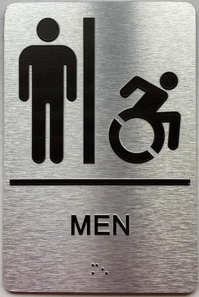 ADA MEN / WOMEN RESTROOM SIGN ADA MEN / WOMEN RESTROOM SIGN
