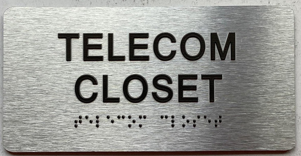 ADA TELECOM CLOSET SIGN