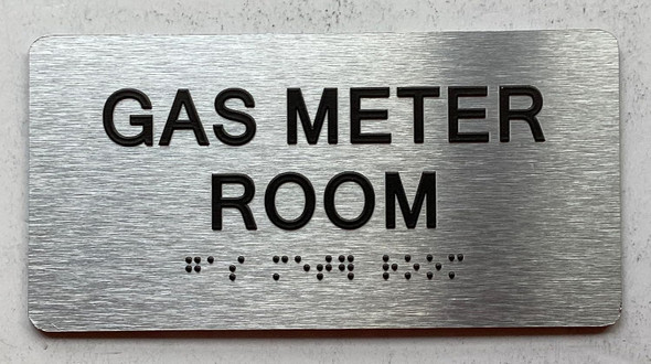 HOTEL GAS METER ROOM SIGN