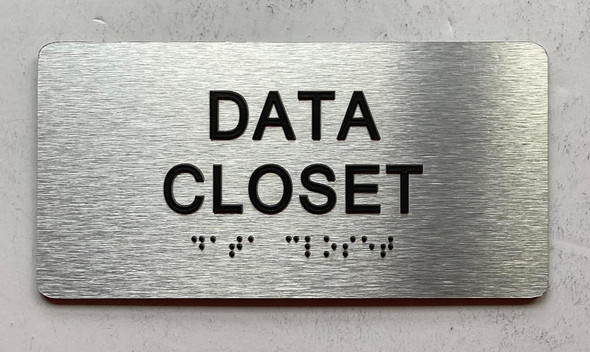 HOTEL DATA CLOSET SIGN