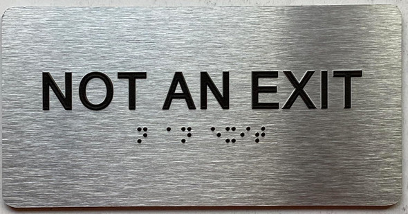 ADA NOT AN EXIT SIGN ADA NOT AN EXIT SIGN